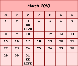 Calendar